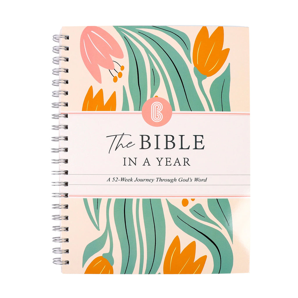The Bible in A Year: Women's Bible Study Plan-Daily Scripture readings structured 52-Week plan for consistent Bible Study & Spir